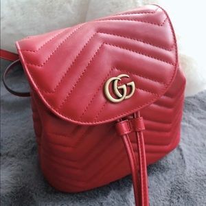 ✖️SOLD✖️gucci marmont backpack